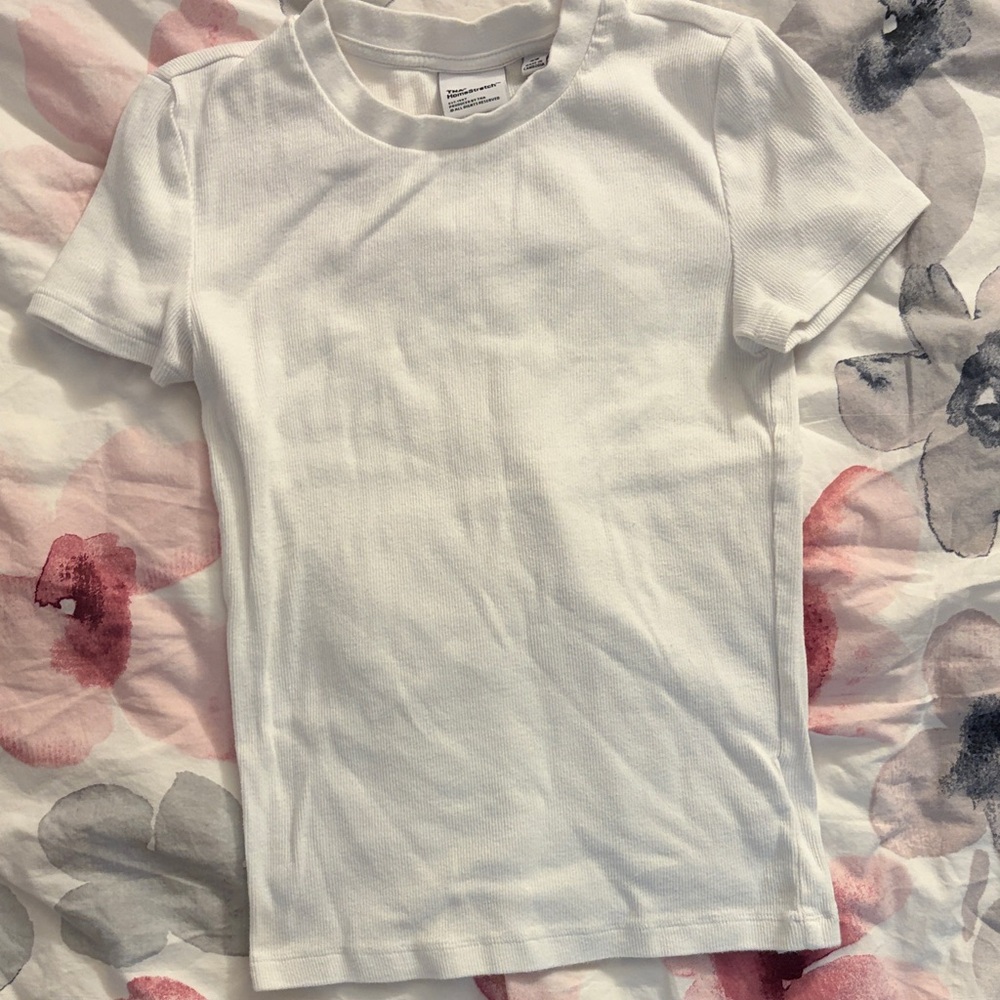 Aritzia Classic White T-Shirt